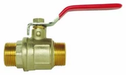 Vanne à Sphère Double Mâle 40/49 - Manette Plate -ROBINETTERIE HAMMEL Soldes 470 40MM 2