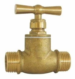 Robinet D'arrêt Laiton 20/27 - Double Mâle à épaulement