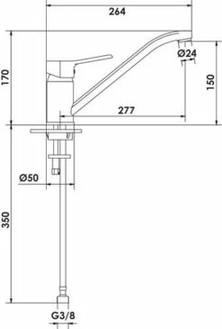 Mitigeur D'évier Prim'O - ROLF -ROBINETTERIE HAMMEL Soldes 501011201 2