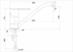 Mitigeur D'évier Nam'O C3 - ROLF 5 Mitigeur D'évier Nam'O C3 - ROLF -ROBINETTERIE HAMMEL Soldes 501011611 2