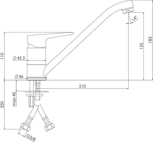 Mitigeur D'évier Ev'O - ROLF 4 Mitigeur D'évier Ev'O - ROLF – Image 2