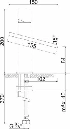 Mitigeur De Lavabo Ori'O - ROLF 7 Mitigeur De Lavabo Ori'O - ROLF -ROBINETTERIE HAMMEL Soldes 501016006 3