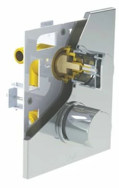 Mitigeur De Douche Avec Set Déco à Encastrer Ev'O - ROLF Inside -ROBINETTERIE HAMMEL Soldes 501017004 4