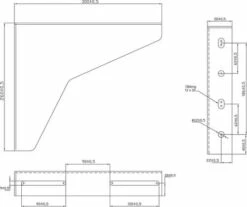 Paire De Consoles Larges Pour Lavabo Collectif -ROBINETTERIE HAMMEL Soldes 502511504 2