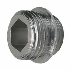 Raccord De Bec Chromé Double Mâle 23/150