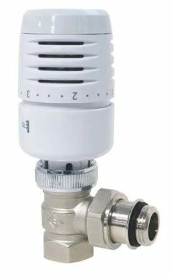 Robinet Thermostatique équerre Femelle 15/21 à élément Sensible Liquide VT0,4 - SOMATHERM