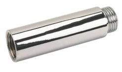 Rallonge Laiton Chromé Mâle Femelle 12/17 50mm