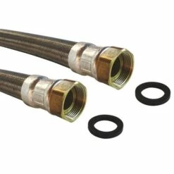 Flexible Chauffage Droit 700mm ø32 à 2 écrous Tournants 33/42 - SOMATHERM -ROBINETTERIE HAMMEL Soldes 5656 70 3