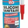 Mastic Silicone GEBSICONE W3 Blanc - GEB -ROBINETTERIE HAMMEL Soldes 584 10