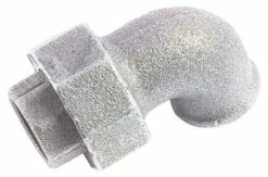 Coude Union Conique égal Fonte Galvanisée Double Femelle N° 96