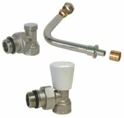 Pack Cannes De Radiateur Manuel à Glissement PER 12 - SOMATHERM