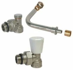 Pack Cannes De Radiateur Manuel à Glissement PER 16 - SOMATHERM