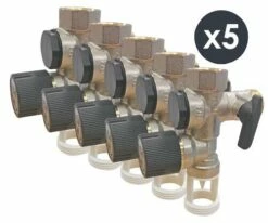 Lot De 5 Groupes De Sécurité Laiton - SOMATHERM -ROBINETTERIE HAMMEL Soldes 601011103 2