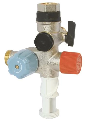 Groupe Triple Sécurité Orientable Siège Inox - SOMATHERM 3 Groupe Triple Sécurité Orientable Siège Inox - SOMATHERM