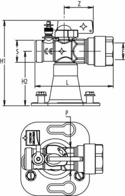 Robinet à Condamnation Manuelle Tube PE ø32 -ROBINETTERIE HAMMEL Soldes 6013 33 2