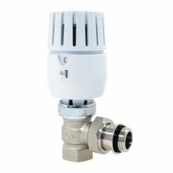 Robinet Thermostatique équerre Femelle 15/21 à Element Sensible Liquide VT0,6 - SOMATHERM