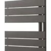 Radiateur Sèche-serviettes Eau Chaude 525W FLAG Lames Droites Noir - DELTACALOR -ROBINETTERIE HAMMEL Soldes 601512403