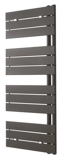 Radiateur Sèche-serviettes Eau Chaude 525W FLAG Lames Droites Noir - DELTACALOR 3 Radiateur Sèche-serviettes Eau Chaude 525W FLAG Lames Droites Noir - DELTACALOR