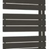 Radiateur Sèche-serviettes électrique FLAG 750W Lames Droites Noir - DELTACALOR