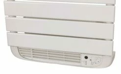 Radiateur Sèche-serviettes électrique Soufflant FLY 750W Lames Droites - DELTACALOR -ROBINETTERIE HAMMEL Soldes 601512509 3