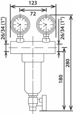 Pot De Décantation Magnétique F26/34 - SOMATHERM 5 Pot De Décantation Magnétique F26/34 - SOMATHERM -ROBINETTERIE HAMMEL Soldes 602011701 2