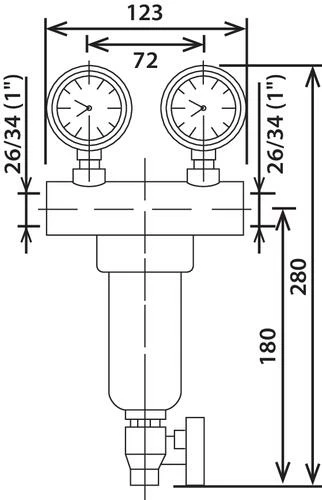 Pot De Décantation Magnétique F26/34 - SOMATHERM 4 Pot De Décantation Magnétique F26/34 - SOMATHERM – Image 2