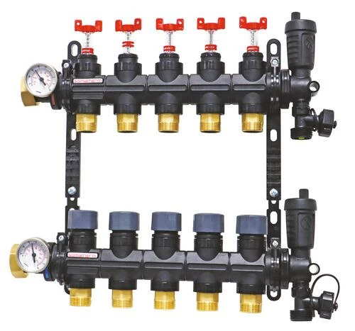 Collecteur PCBT 5 Départs En Matériau De Synthèse - SOMATHERM 3 Collecteur PCBT 5 Départs En Matériau De Synthèse - SOMATHERM