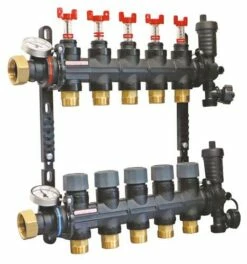 Collecteur PCBT 5 Départs En Matériau De Synthèse - SOMATHERM 7 Collecteur PCBT 5 Départs En Matériau De Synthèse - SOMATHERM -ROBINETTERIE HAMMEL Soldes 603010804 2