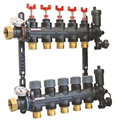Collecteur PCBT 5 Départs En Matériau De Synthèse - SOMATHERM 4 Collecteur PCBT 5 Départs En Matériau De Synthèse - SOMATHERM – Image 2
