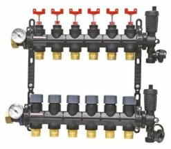 Collecteur PCBT 6 Départs En Matériau De Synthèse - SOMATHERM