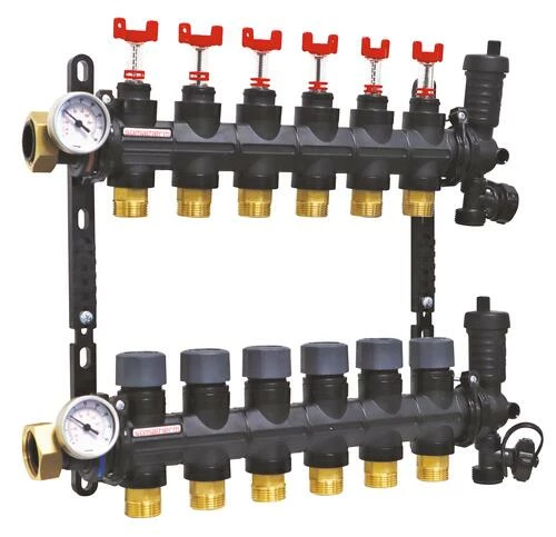 Collecteur PCBT 6 Départs En Matériau De Synthèse - SOMATHERM 4 Collecteur PCBT 6 Départs En Matériau De Synthèse - SOMATHERM – Image 2