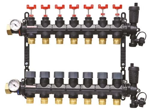 Collecteur PCBT 7 Départs En Matériau De Synthèse - SOMATHERM 3 Collecteur PCBT 7 Départs En Matériau De Synthèse - SOMATHERM