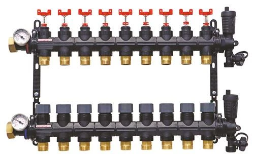 Collecteur PCBT 9 Départs En Matériau De Synthèse - SOMATHERM 3 Collecteur PCBT 9 Départs En Matériau De Synthèse - SOMATHERM