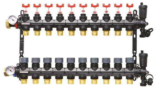 Collecteur PCBT 10 Départs En Matériau De Synthèse - SOMATHERM 3 Collecteur PCBT 10 Départs En Matériau De Synthèse - SOMATHERM