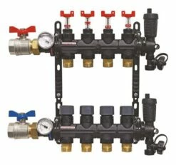 Collecteur PCBT Avec Vannes 4 Départs En Matériau De Synthèse - SOMATHERM 5 Collecteur PCBT Avec Vannes 4 Départs En Matériau De Synthèse - SOMATHERM -ROBINETTERIE HAMMEL Soldes 603010814 2