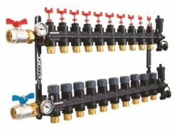 Collecteur PCBT Avec Vannes 10 Départs En Matériau De Synthèse - SOMATHERM