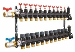 Collecteur PCBT Avec Vannes 11 Départs En Matériau De Synthèse - SOMATHERM