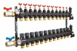 Collecteur PCBT Avec Vannes 12 Départs En Matériau De Synthèse - SOMATHERM