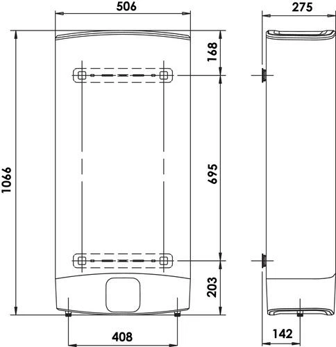 Chauffe Eau Mural Velis Evo Dry Multi-position 65 Litres - ARISTON 5 Chauffe Eau Mural Velis Evo Dry Multi-position 65 Litres - ARISTON – Image 3