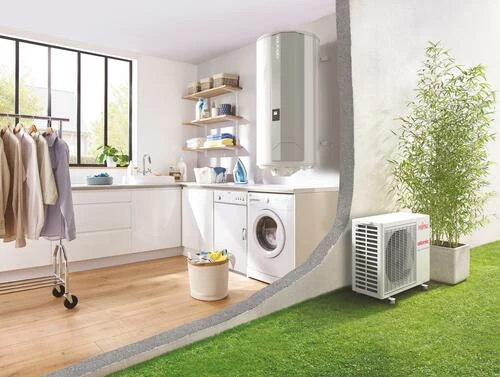 Chauffe Eau Thermodynamique Mural Calypso Split 200 Litres - ATLANTIC 4 Chauffe Eau Thermodynamique Mural Calypso Split 200 Litres - ATLANTIC – Image 2