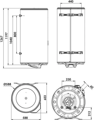 Chauffe Eau Thermodynamique Mural Calypso Split 200 Litres - ATLANTIC 5 Chauffe Eau Thermodynamique Mural Calypso Split 200 Litres - ATLANTIC – Image 3