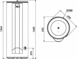 Chauffe Eau Thermodynamique Au Sol Calypso Split 270 Litres - ATLANTIC -ROBINETTERIE HAMMEL Soldes 604511107 2