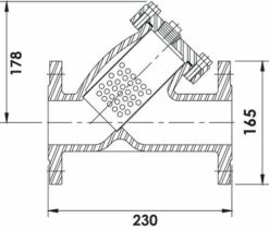 Filtre En Fonte En Y -ROBINETTERIE HAMMEL Soldes 605011101 2