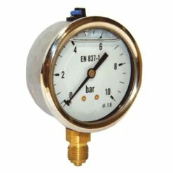 Manomètre à Bain De Glycérine Radial - 0 à 6 Bars