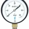 Manomètre à Capsule ø63 - 0 à 60 Mbars 2 Manomètre à Capsule ø63 - 0 à 60 Mbars -ROBINETTERIE HAMMEL Soldes 605012505