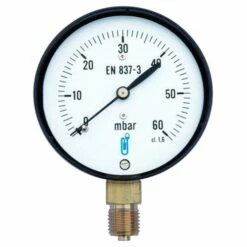 Manomètre à Capsule ø63 - 0 à 600 Mbars