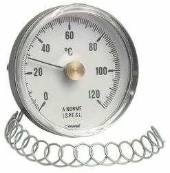 Thermomètre Applique à Cadran ø63 De 0 à 120°c