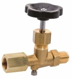 Robinet à Pointeau Forme à Standard Laiton Inox