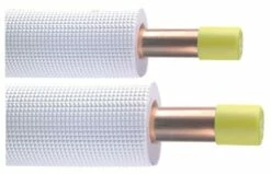Liaison Frigorifique Double Tube Cuivre 0708 Pre-isolé 1/4'-5/8'