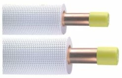 Liaison Frigorifique Double Tube Cuivre 0810 Pre-isolé 3/8'-5/8'